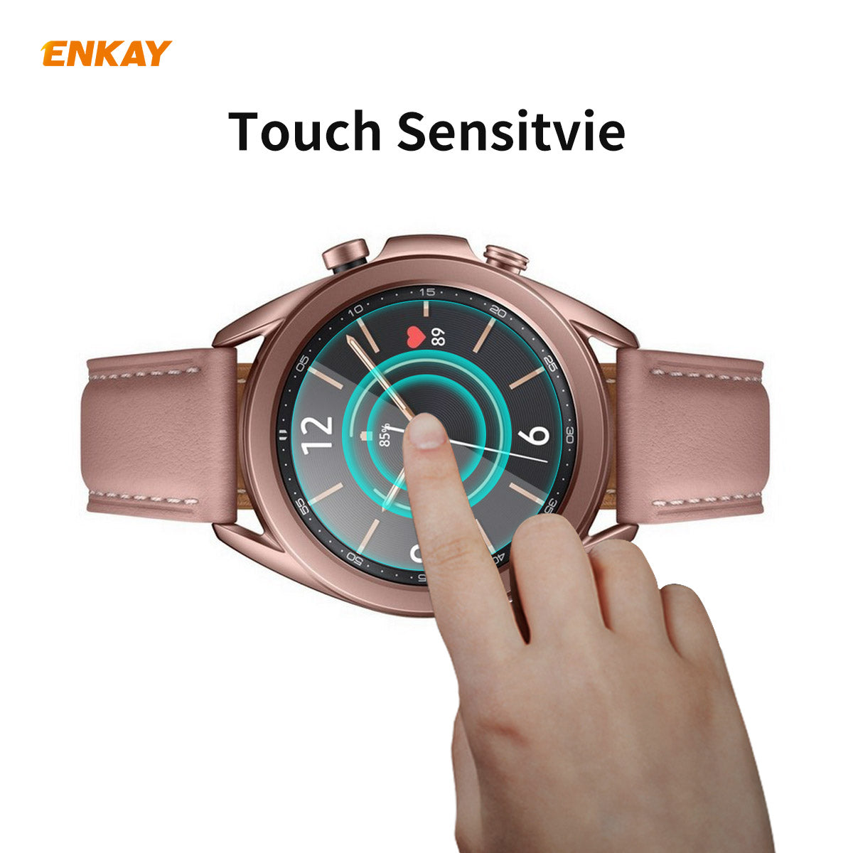 HAT PRINCE 2 Pcs Set 0.2mm 9H 2.15D Arc Edge Tempered Glass Watch Screen Film for Samsung Galaxy Watch 3 41mm HAT PRINCE 2 Pcs Set 0.2mm 9H 2.15D Arc Edge Tempered Glass Watch Screen Film for Samsung Galaxy Watch 3 41mm